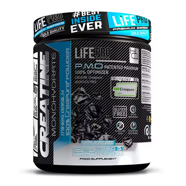 Life Pro Creatina Creapure 650g Neutra | Monohidrato Creatina Pura - 1