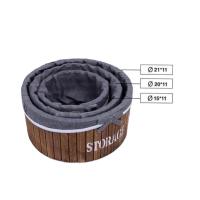 Cestas de Almacenamiento Multiusos, Bandeja organizadora de Valet, Cajas de Almacenamiento para cajones de Escritorio, Aula, hogar y Cocina, 3 uds. - details 0