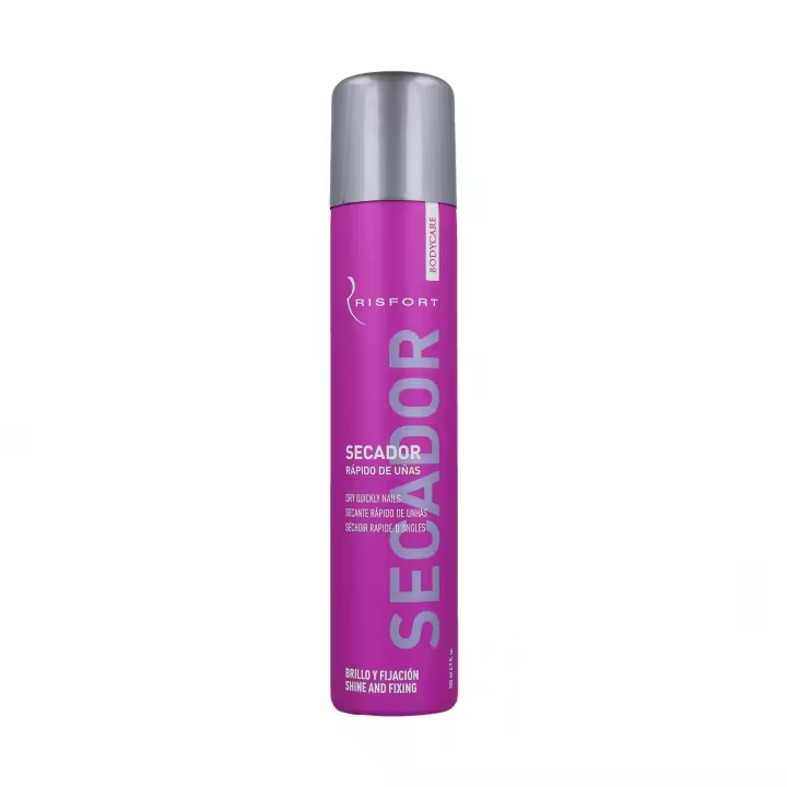 Risfort secante rápido de uñas 200 ml, spray secador de esmalte de uñas que reduce a solo unos segundos el tiempo de secado del esmalte en manicuras y pedicuras. - 1