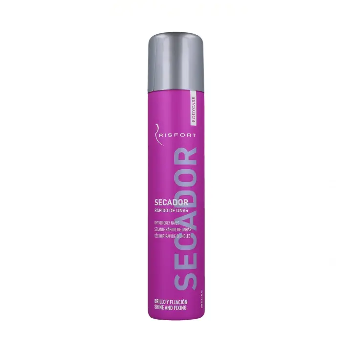 Risfort secante rápido de uñas 200 ml, spray secador de esmalte de uñas que reduce a solo unos segundos el tiempo de secado del esmalte en manicuras y pedicuras. - 1