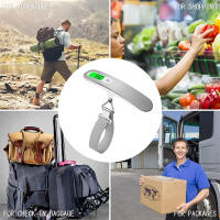 Báscula Digital Portátil LCD Para Equipaje De Viaje Escala De Pesaje De Mano 110lb/50kg Herramienta De Equilibrio Para Maletas Y Valijas - details 6