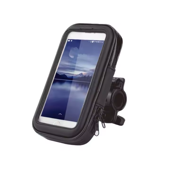 Sanda - Soporte Móvil Impermeable para Bicicleta y Motocicleta - Tamaño de Pantalla Hasta 6.9' - 1