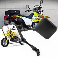 Espejos Lateral De Motocicleta Para Suzuki DR 200 250 350 400 650 DRZ 400 650 2PC Negro Dual De Visión Trasera Accesorios De Motocicleta - details 0