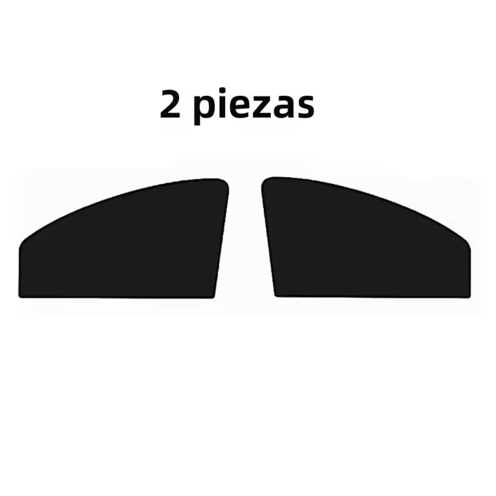 4 Piezas De Cortinas Magnéticas Para Ventanas Universal Protección UV Para Coche Familiar Bebé Camping - 1