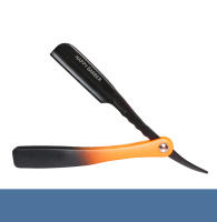 Afeitadora De Cuchilla Recta Para Hombres Happy Barber De Aleación De Zinc Herramientas De Corte De Pelo Personalizadas Con Logo De Marca - details 8