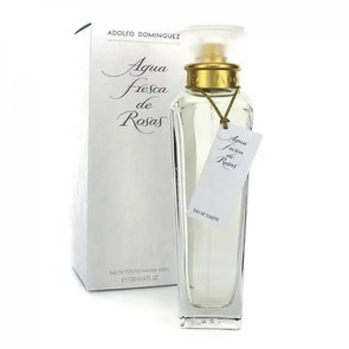 ADOLFO DOMINGUEZ - Agua Fresca de Rosas - Eau de Toilette - 120ml - Vaporizador - 1