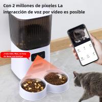 BIT TOP-Alimentador automático inteligente para mascotas, cuenco con o sin cámara, 5L，Comedero Gato Automatico,Control remoto, grande, 1/2 tazones, Comederos Automáticos Inteligente para Gatos y Perros,dispensador de comida para gatos - details 6