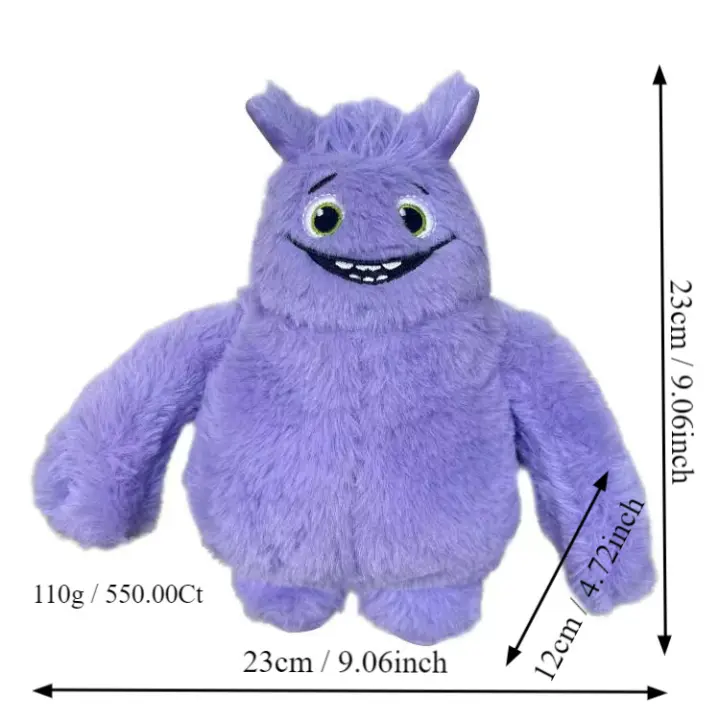Muñeco de peluche Fantasy Encounter: un personaje de dibujos animados curativo con una mezcla de realidad e imaginación - 1