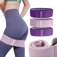 Banda De Resistencia De Tela Para Ejercicio Y Fitness Con 3 Niveles De Resistencia Para Entrenamiento De Fortaleza Yoga Pilates - details 1