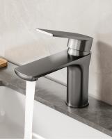 Grifo De Cocina En Acero Inoxidable Para Lavabo Y Baño Con Agua Caliente Y Fría Mezclador De Baño Armario Basin - details 0