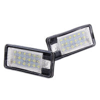 Luz De Placa De Matrícula 18LED Error Free Para Audi A3 S3 A4 B6 A6 S6 A8 RS4 8E0807430A 8E0807430B 8E0943021B 8E094302 2pcs Accesorios De Coche - details 1