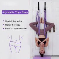 Correa De Yoga Aéreo Para Mujer Resistente Y Elástica Para Estiramiento Y Entrenamiento De Mano De Pelota Fitness Y Danza - details 2