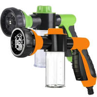 Pistola De Agua Para Lavar Coche Con Espuma Multifuncional Juego De Herramientas De Riego Y Limpieza Para Jardín Y Hogar - details 2