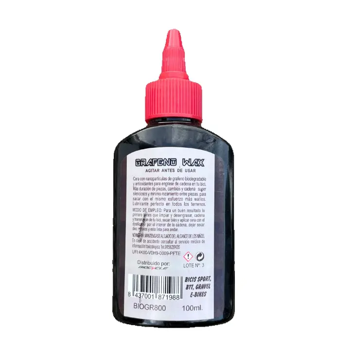 Cera BIOCYCLE de Grafeno para Bicicletas 100ml - 1