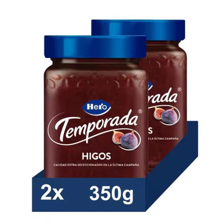 HERO Mermelada temporada Higos pack 2x350g - 1