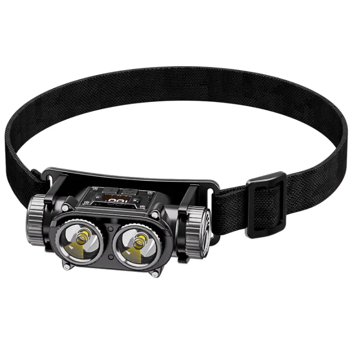 WARSUNlampara Frontal LED Potente Recargable USB Con Zoom Para Pesca Y Excursionismo Luz De Mano Con Enfoque Ajustable - 1