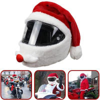 Nueva Casco De Motocicleta 2024 Disfraz De Santa Claus Para Navidad Accesorio Divertido Y Loco Para Exteriores Material Poliéster Y Algodón - details 0