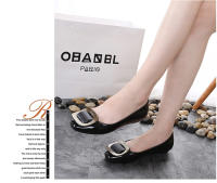 Sandalias De Gel Para Mujer Verano Casual Impermeables Antideslizantes Con Hebilla Cuadrada Para Trabajo Zapatos Planos Sin Plataforma - details 10