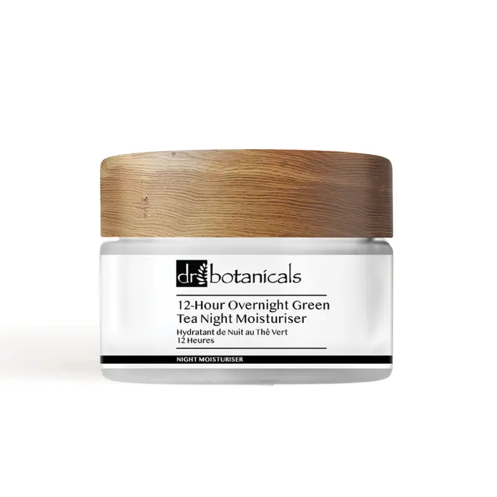 Dr Botanicals Crema Hidratante de Noche 12 Horas Té Verde - 1