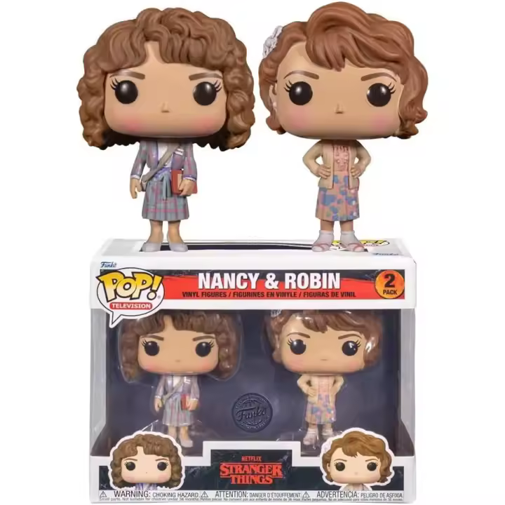 Funko  Pack Nancy y Robin exclusivo   Stranger Things - 1