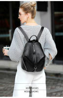 Mochila Antirrobo Para Mujer De Cuero Genuino 100% Gran Capacidad De Viaje Diseño Nuevo 2022 Mochila Escolar Para Niñas Con Cadena Y Cierre De Cremallera - details 1