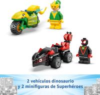 Lego 11198 Spin y Electro Duelo de Vehiculos Dinosaurios Lego Marvel - details 1