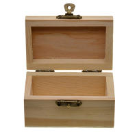 Caja De Almacenamiento De Madera Vintage Para Joyas Y Regalos Organizador Rectangular De 9*5.5*5cm DIY Crafts - details 1
