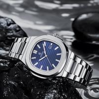 Reloj De Pulsera De Cuarzo Para Hombre OGEDA Diseño Clásico Resistente Al Agua Con Tres Manos Reloj De Business Para El Hombre Militar Material De Pulso De Tungsteno Acero Y Aleación - details 21