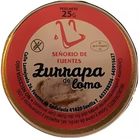 SEÑORIO DE FUENTES Bandeja de 30 unidades de Zurrapa de Lomo en monodosis - 1