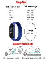 Correa De Pulsera Para Xiaomi Mi Band 6 Nylon Braided Solo Loop Miband4 Miband5 Wristband Compatible Con Mi Band 3 5 6 7 - details 17
