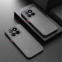 Carcasa De Armadura Antigolpes Para Xiaomi Mi 14T pro 5G Cubierta Mate Protectora Contra Arañazos Y Polvo Translúcida PC + TPU - details 6