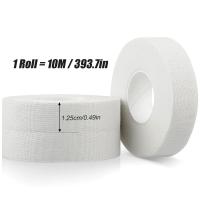 Cinta Deportiva Para Dedos Blanca 1/2/3 Rolls Sin Residuo Adhesivo Fácil De Tirar Para Escalada Jiu-Jitsu Lucha En El Suelo - details 2