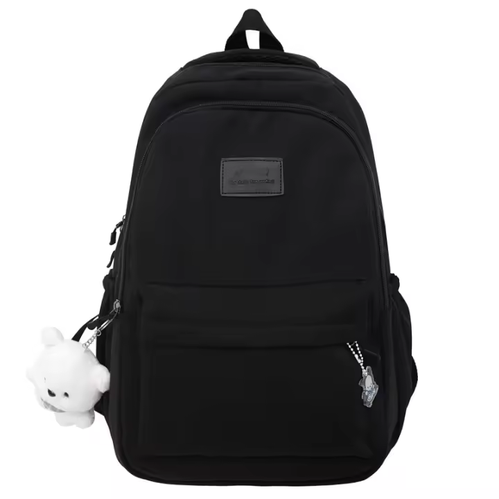 Mochila Impermeable De Alta Capacidad Para Mujer Estilo Universitario Con Portátil Para Viajes Y Escuela Diseño Trendy Y Cool - 1