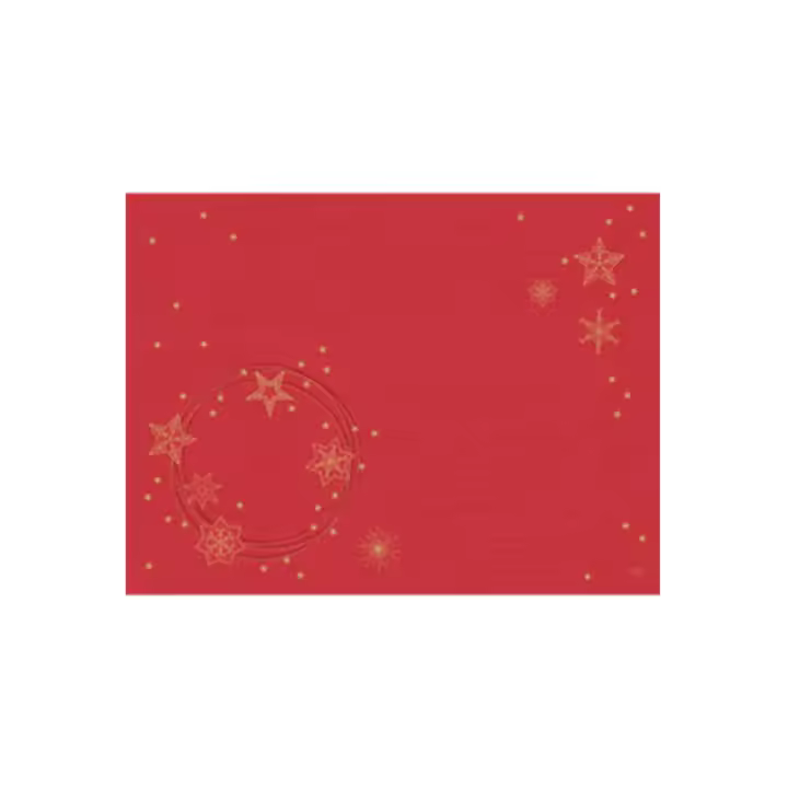 Mantelito Desechable (30 x 40 cm - Star Shine Red - 100 Uds) - 1