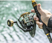 Carrete De Pesca 7000 Capacidad De Bobina 5.2:1 Ratio Accesorios De Equipo De Pesca En Piscina Pequeña Metal Izquierdo - details 16
