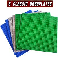 Placa De Base De Bloques Constructivos Para Niños Accesorios De Ladrillo Clásico Plástico ABS Compatible Con Lego Baseplate De 32*32 16X32 16X16 Con Puntos - details 0