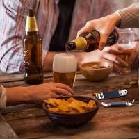 Bote Abrepuertas Multifuncional Para Viajes Al Aire Libre Y Cocina Con Imán Herramienta Laboriosa De Acero Inoxidable (3pcs) - details 0