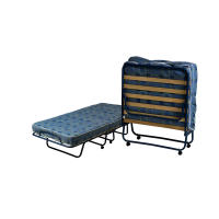 Sueña y Descansa Cama Auxiliar Plegatín de 90 x 190 cm con ruedas y funda, practico y fácil manejo - details 2