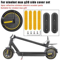 Cubierta De Advertencia Para Scooter Eléctrico Ninebot Max G30 G30D Rueda Trasera Protectora Con Pegatina Reflexiva Y Herramientas De Tornillo - details 0