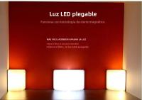 Lámpara De Mesa Recargable USB 3D Madera Plegable LED Luz Nocturna De Libro Con 3 / 5 Colores De Iluminación Decoración Para Dormitorio Y Sala De Estar - details 4