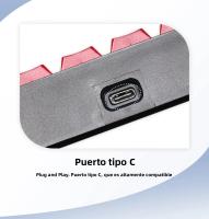 Teclado Mecánico RGB CSTC40 40% Con Software VIAL Hot Swappable Y Firmware De Macro Tipo C Planck Para Escritorio Y Laptop - details 11