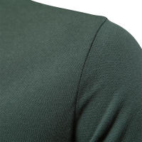 Primavera y verano nuevo estilo de algodón puro cuello alto deportes tops para hombres tamaño europeo POLO camisa casual para hombres bordados de manga corta T - details 9