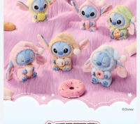 Muñeco De Peluche Miniso Stitch Serie Comer Algo Antes De Dormir Caja Sorpresa De Vinilo Muñeca Lindo Decoración Para Bolsa Regalo Coleccionable De Anime Occidental - details 1