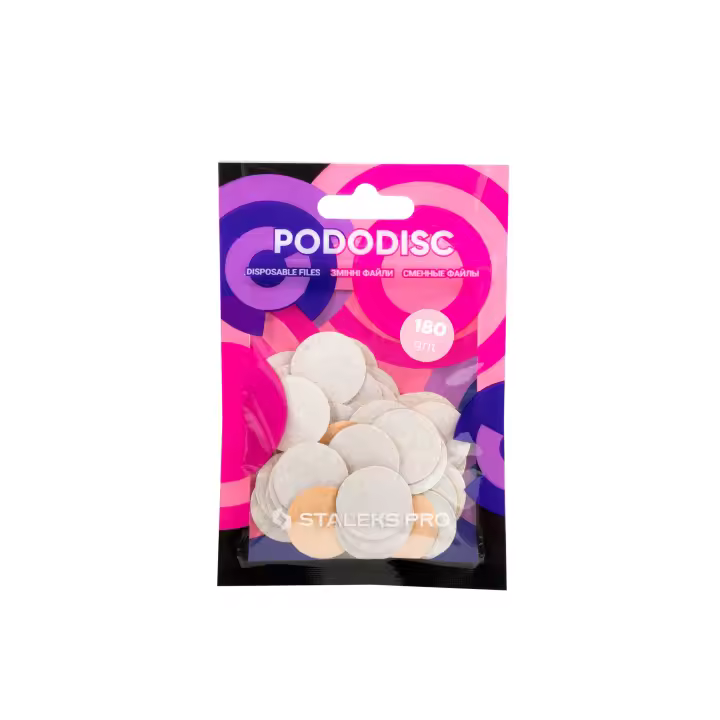 Desechables para pododisc M grano 180 (50pcs) WHITE - 1