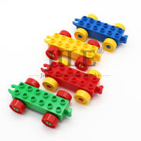 Bloques De Construcción Grandes MOC Vehículos De Tráfico Compatible Juguetes Educativos Creativos Para Niños Regalo Tamaño Grande ABS Sin Batería - details 1