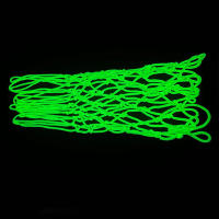 Red De Baloncesto Con Luz Nocturna De Nylon 12 Bucles Tamaño Estándar Iluminación Solar Para Entrenamiento Nocturno - details 2