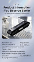 Harmonica JDR Ninja Clave De C Blues Mini Harpa 10 Huecos 20 Notas Musical Con Estuche Para Adultos Niños Principiantes Profesionales - details 7