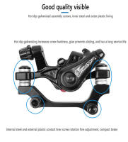 Freno De Disco De Aleación De Aluminio JEDERLO F180/R160 F160/R140 Para Bicicleta De Montaña Accesorios De Línea Mecánica De Pulla - details 9