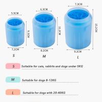 Copa De Limpieza Para Pies De Perro Y Gato Tamaño S/M/L Silicona Portátil Herramienta De Limpieza Para Pies De Mascotas Mini Escoba De Limpieza Suministros Para Mascotas - details 0