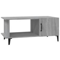 Mesa de Centro Vidaxl de Madera Contrachapada 90x50x40 Cm - Blanco - details 4